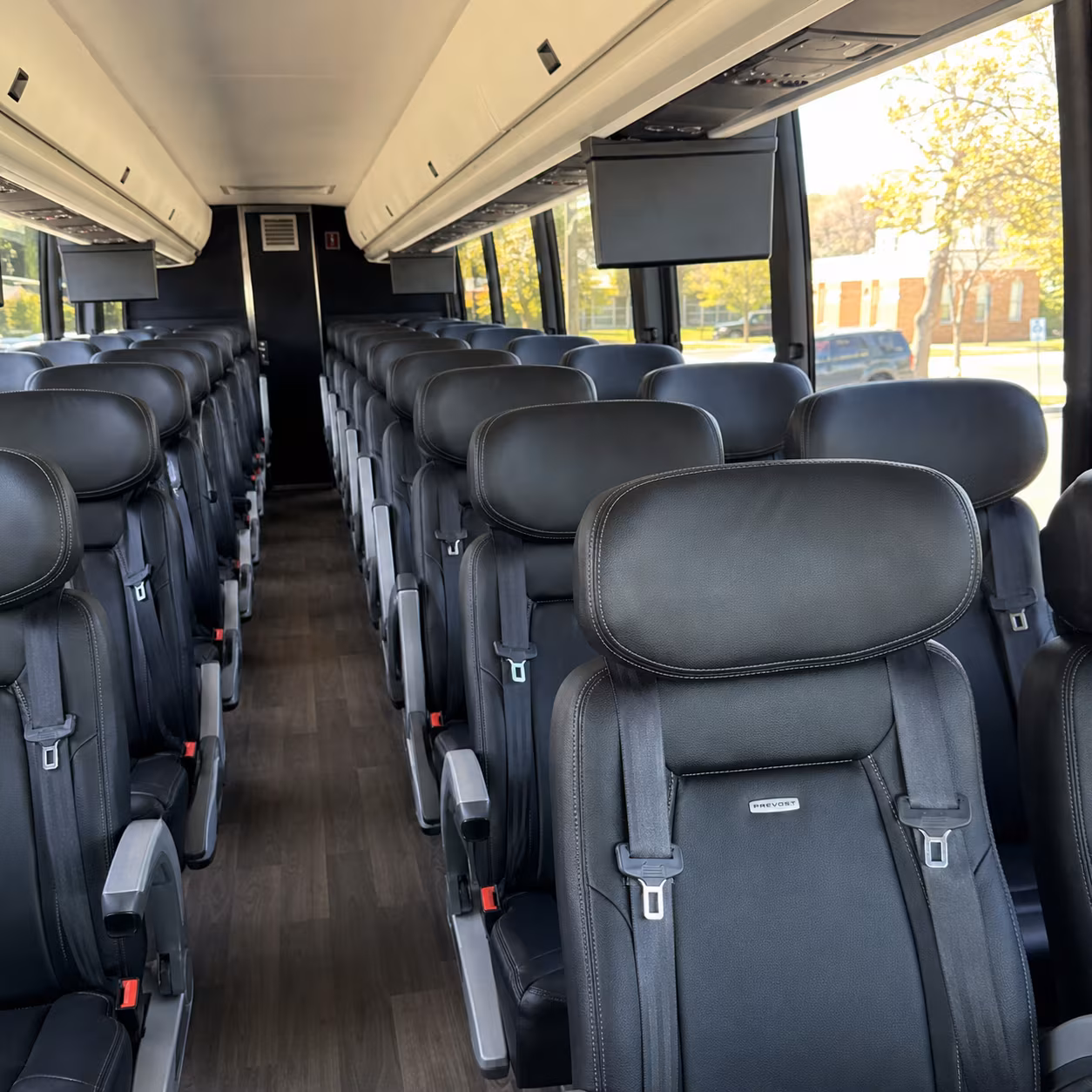 hattiesburg charter bus interior