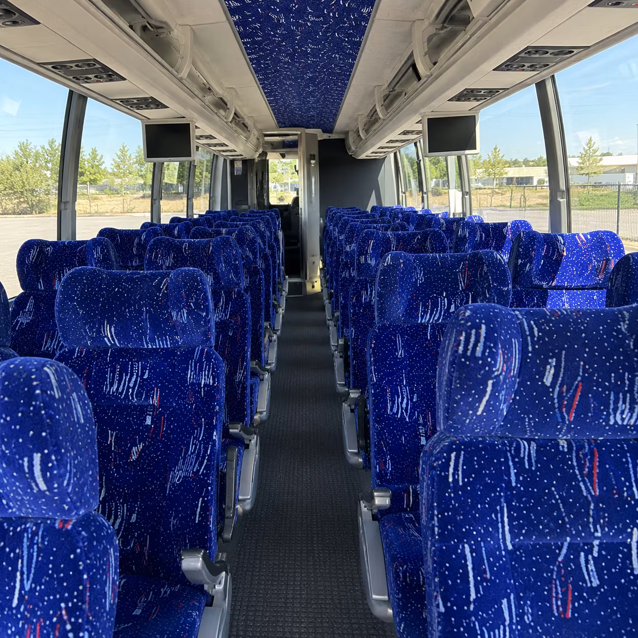 jackson charter bus interior gallery