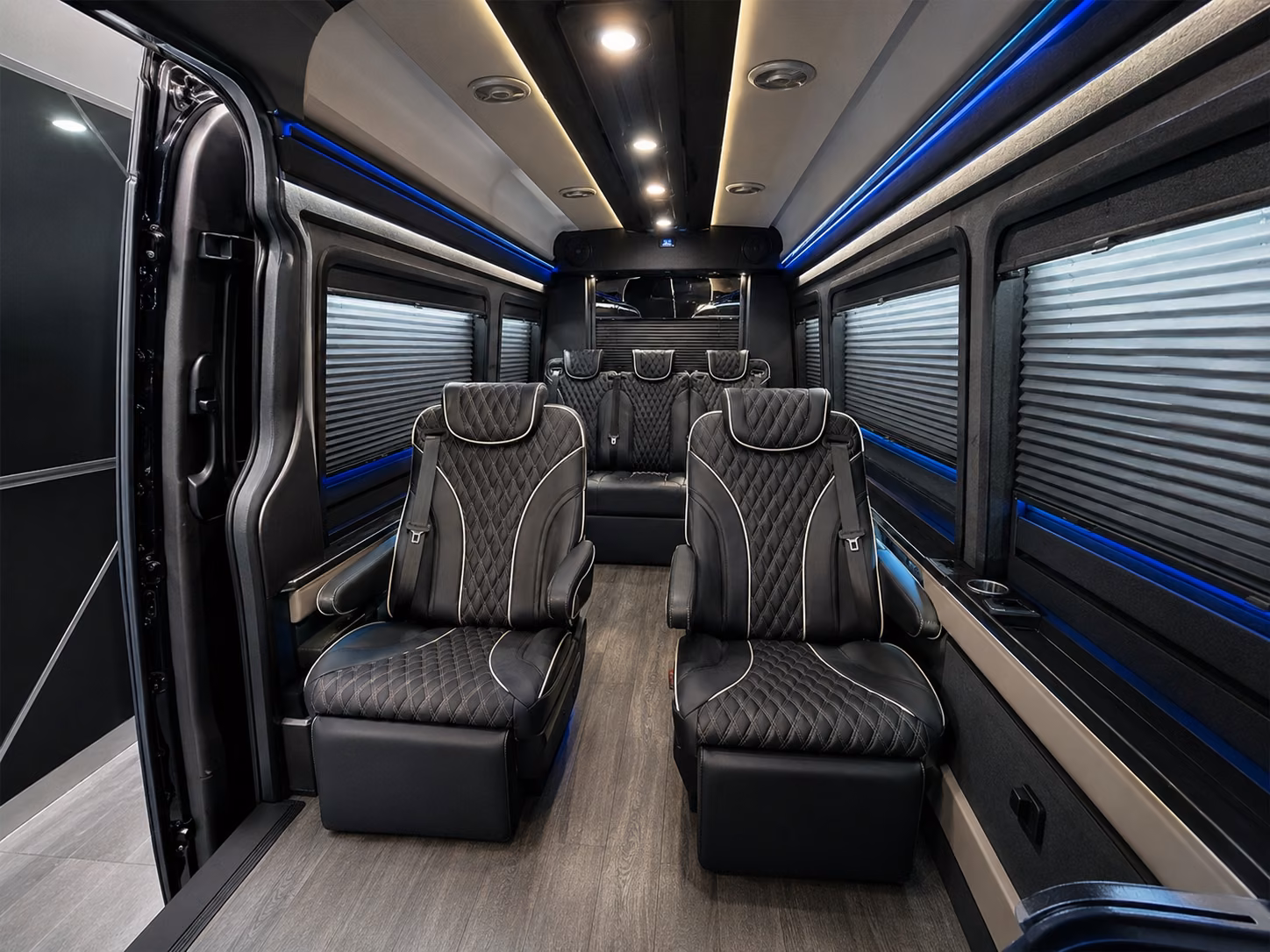 whatever airport your group needs the network has a bus ready