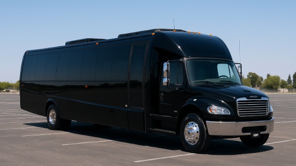 Exterior of Charter Bus Company Memphis's 18 Passenger Minibus in Memphis