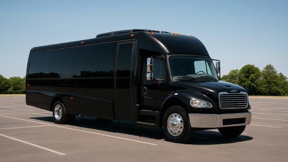 Exterior of Charter Bus Company Tallahassee's 20 Passenger Mini bus in Tallahassee
