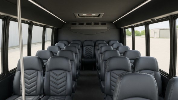 hattiesburg 20 passenger minibus inside