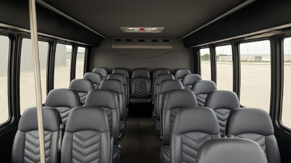 hattiesburg 25 passenger minibus inside