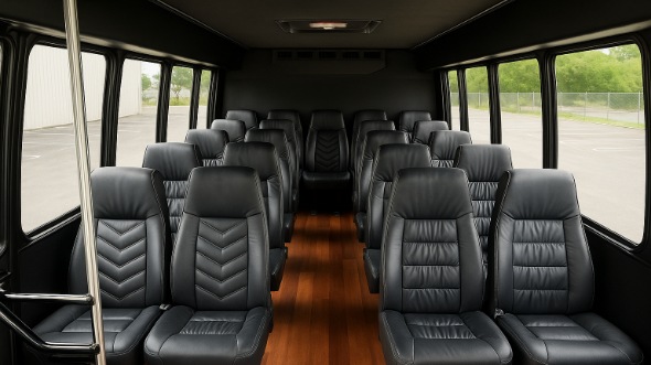 hattiesburg 28 passenger minibus inside