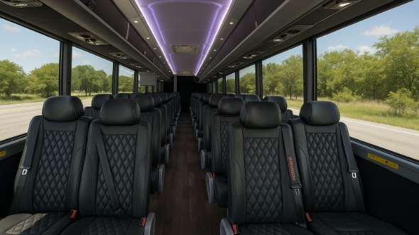 hattiesburg 35 passenger minibus inside