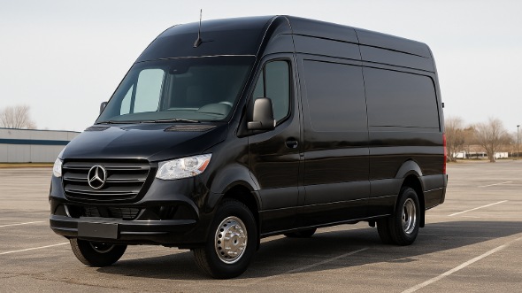 Exterior of Charter Bus Company Hattiesburg's Sprinter Limo in Hattiesburg
